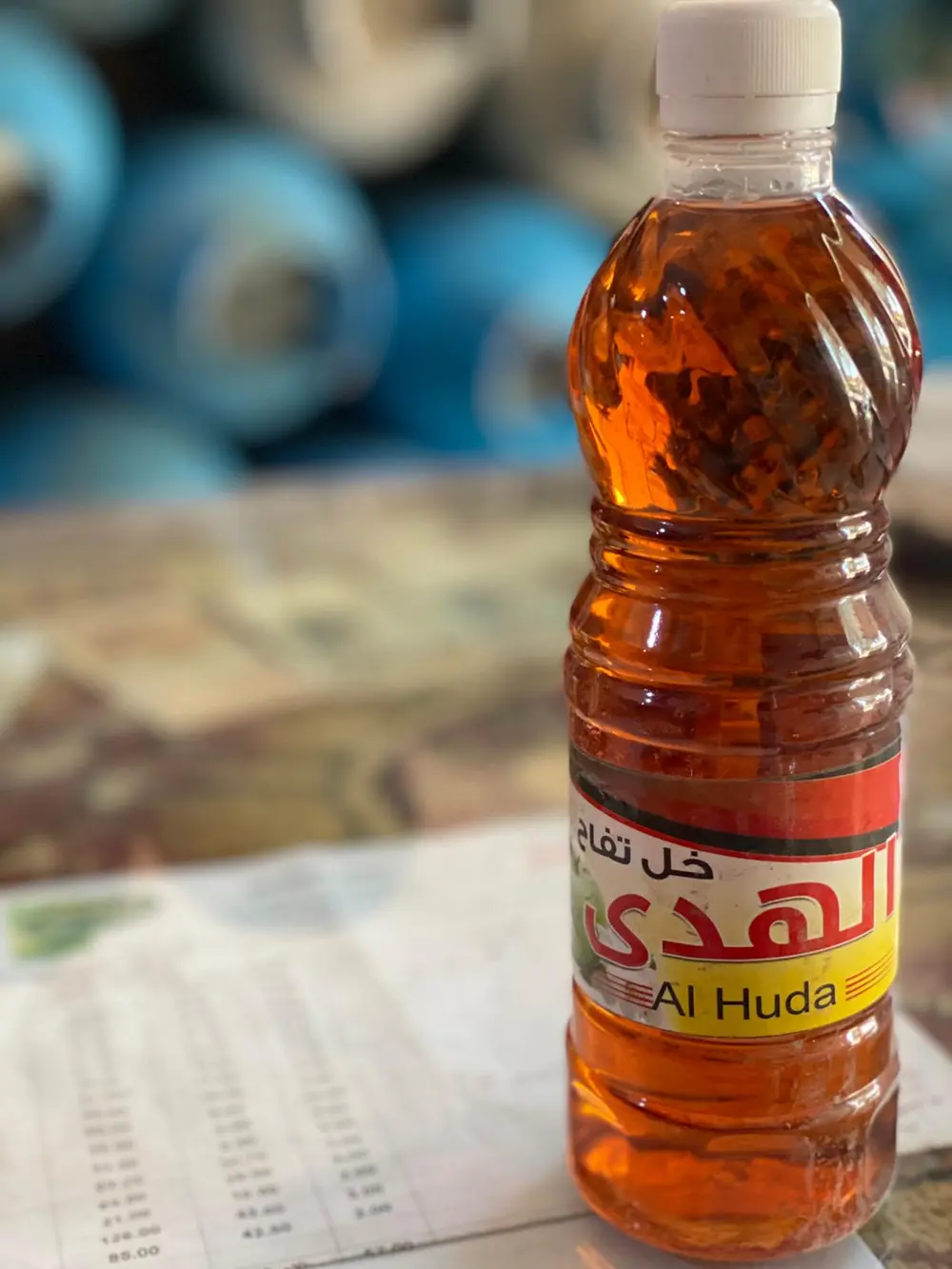 خل تفاح500 مل